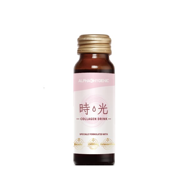 測試用 ALPHA HYGIENIC 時光膠原蛋白飲+（50毫升x10支） | 糖尿病生酮適用 | Alpha Hygienic 艾花潔